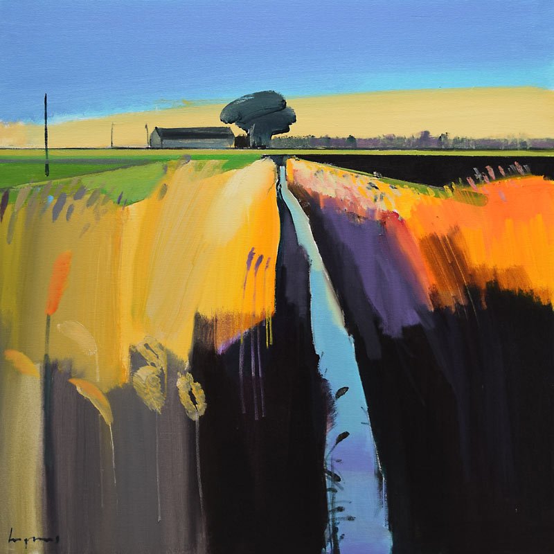 Winter Evening Long Drove